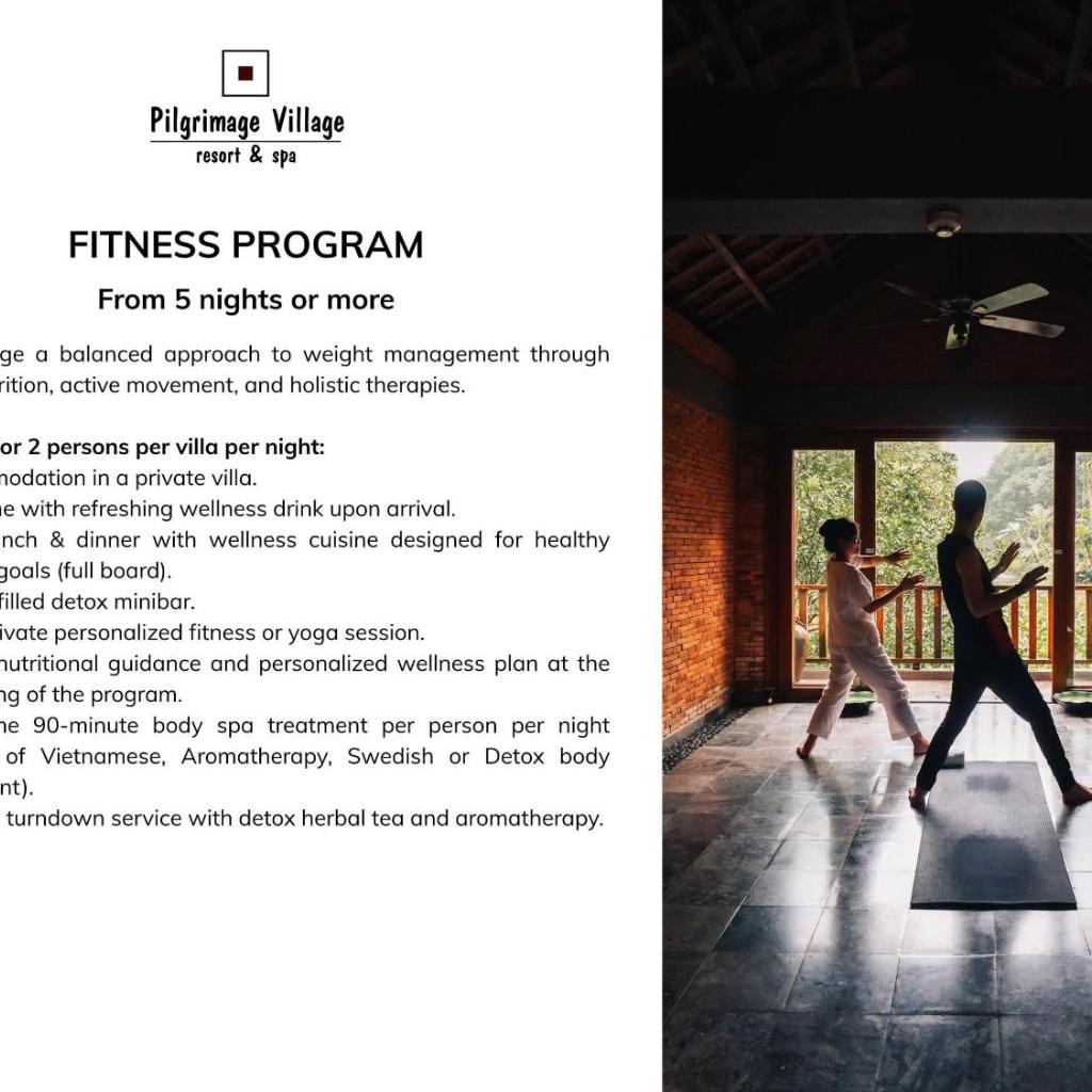 Pilgrimage Wellness Retreat - part of Pilgrimage Village Resort & Spa